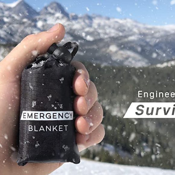 Emergency Blankets Extra Large Thermal Foil Space Blankets for Camping - Picture 7 of 12